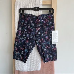 Lululemon Floral Fast & Free Bike Short Size 10